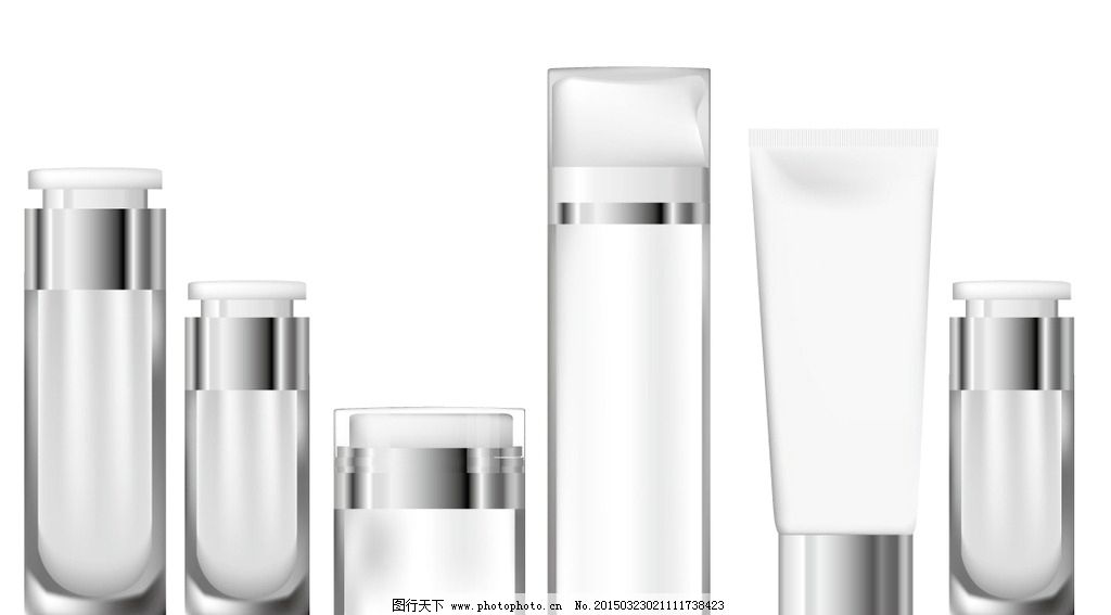 辦公用品與化妝品瓶子的創(chuàng)新視覺融合